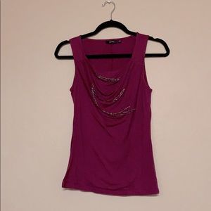 Purple Business Formal Tank Top